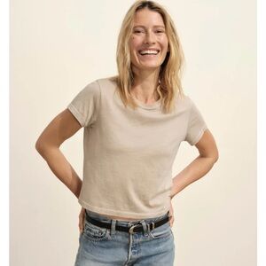 NWT Buck Mason Pima Boxy Crew